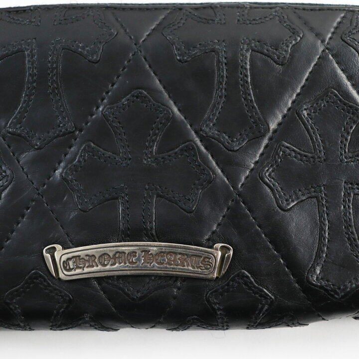 楽天市場】良品○CHROME HEARTS クロムハーツ RC F ZP CEME QLT レザー 