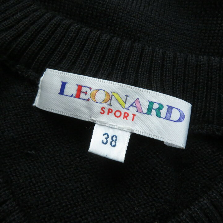 楽天市場】極美品☆LEONARD SPORT レオナールスポーツ バックロゴ  
