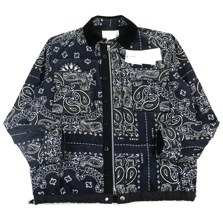 楽天市場】未使用品○Sacai サカイ 23AW 23-03152 M Bandana Quilted 