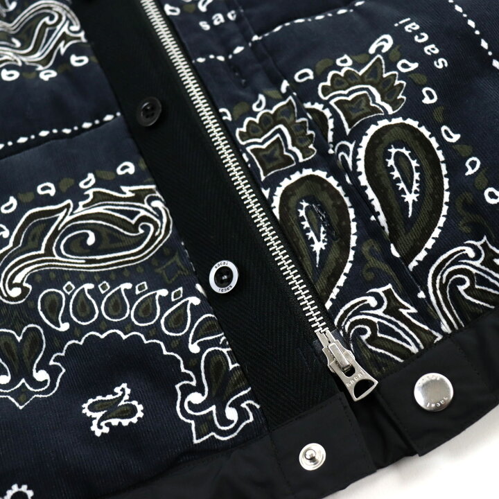 楽天市場】未使用品○Sacai サカイ 23AW 23-03152 M Bandana Quilted 