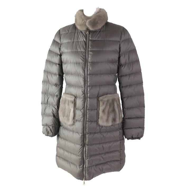 楽天市場】美品◎MONCLER モンクレール ANCY 襟・ポケット ミンク  