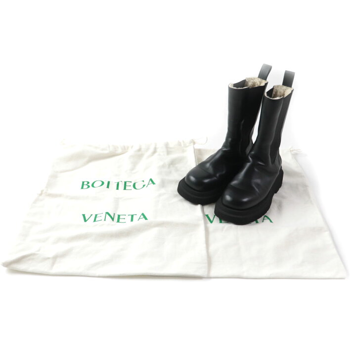 楽天市場】美品☆BOTTEGAVENETA ボッテガヴェネタ ラグブーツ 