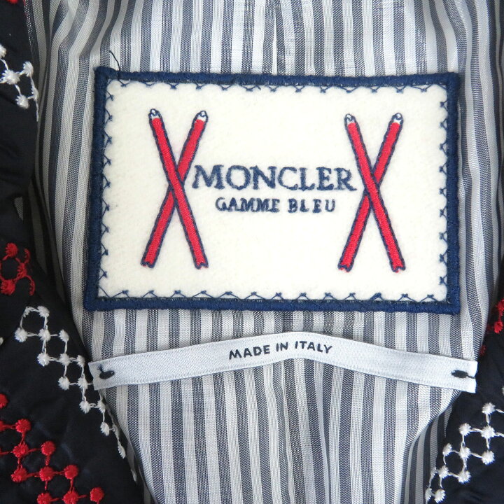 楽天市場】極美品□MONCLER GAMME BLEU モンクレール ガムブルー  