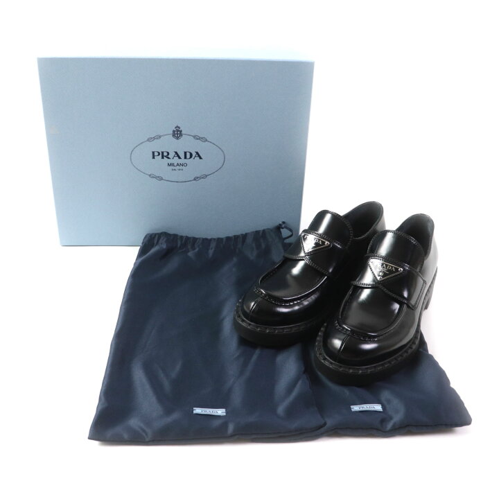 楽天市場】極美品☆PRADA プラダ 1D246M プラダ チョコレート 