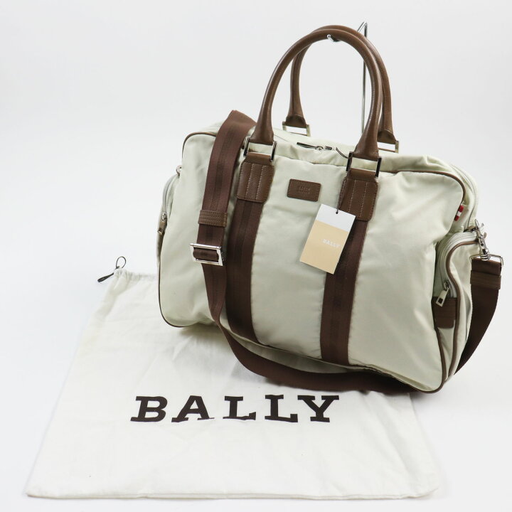 楽天市場】【ドンドン見直し】極美品○BALLY バリー ナイロン レザー 