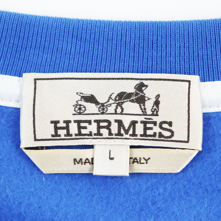 楽天市場】極美品○HERMES エルメス ランH 21SS コットン100% サイドH 