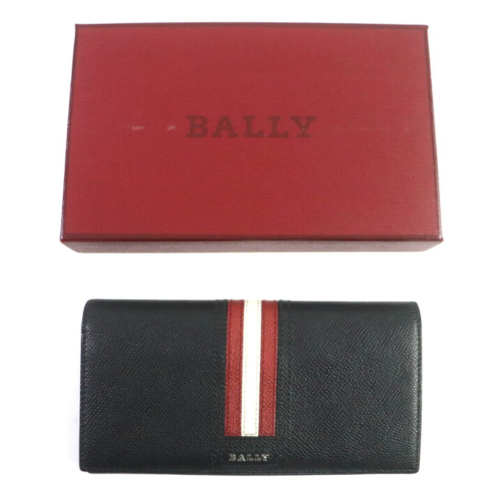 楽天市場】極美品▽BALLY バリー 6218067 TALIRO.LT10 レザー ロゴ金具 