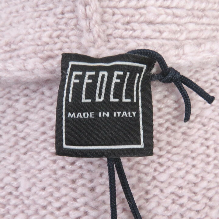 楽天市場】未使用品□FEDELI フェデリ カシミヤ100% ロゴボタン ロング 