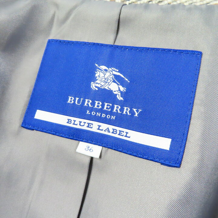 楽天市場】極美品☆BURBERRY BLUE LABEL バーバリーブルーレーベル  