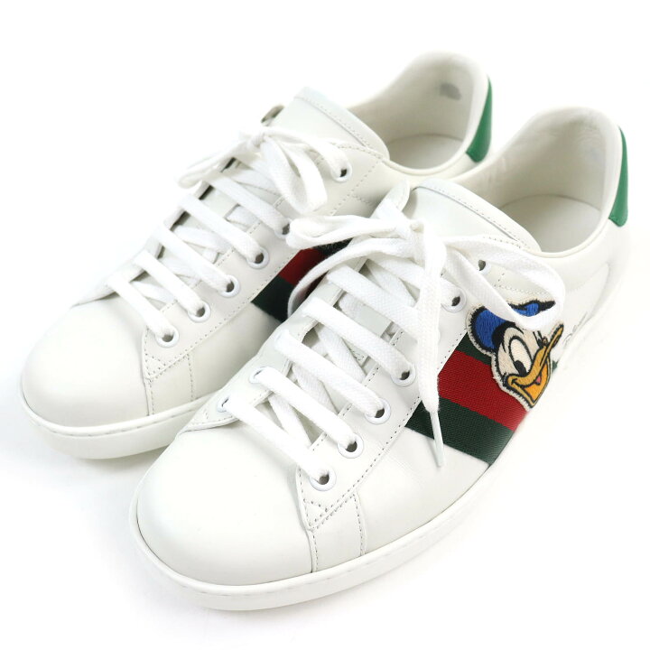 楽天市場】美品△GUCCI グッチ 649399 エース ディズニー ドナルド 