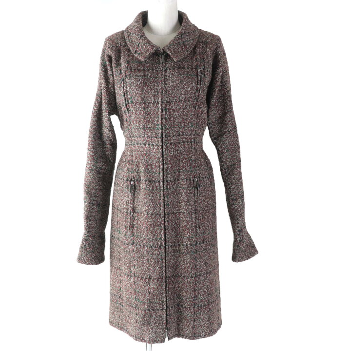 楽天市場】美品☆CHANEL シャネル P49823 裏地シルク100％ ZIP UP  