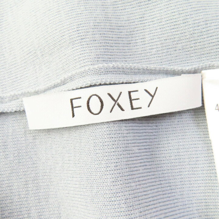 楽天市場】極美品☆FOXEY フォクシー 2023年製 43364 ノエル ウール  