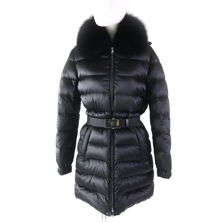 楽天市場】美品☆PRADA プラダ 19年製 28G082 FOXファー・フード 