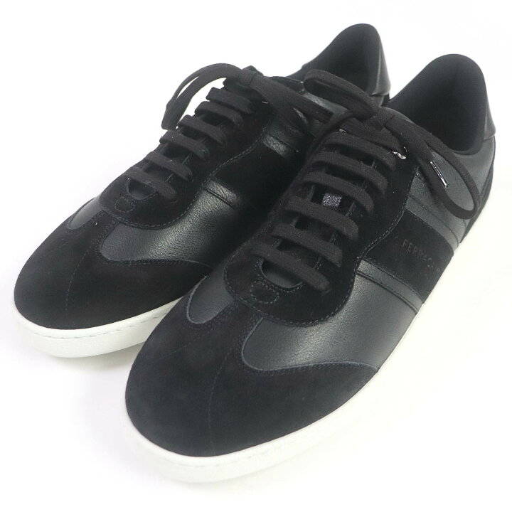 未使用フェラガモレザースニーカー（楽天市場】未使用品□FERRAGAMO  