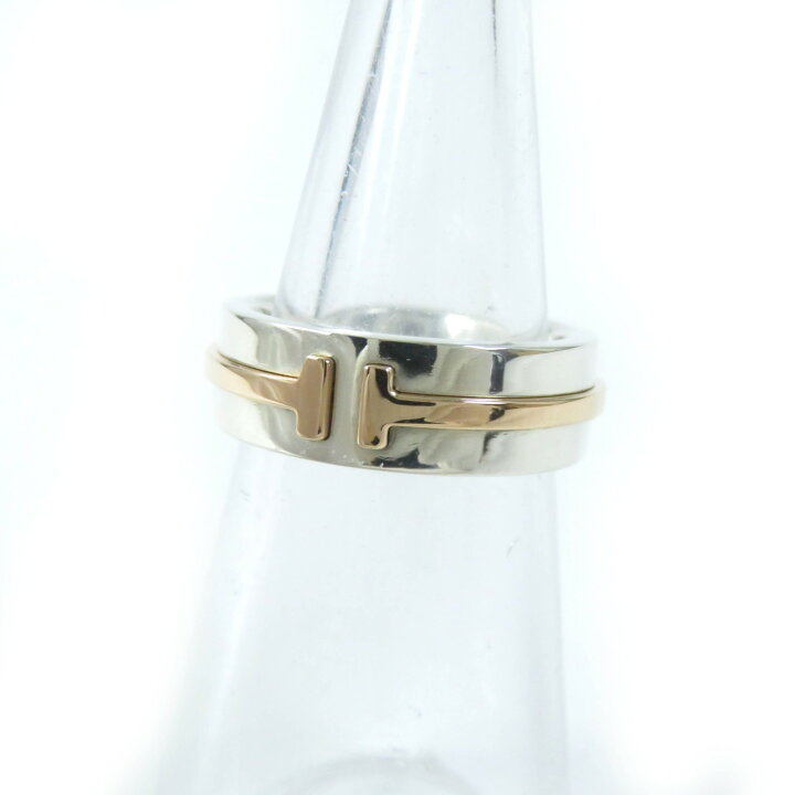 楽天市場】極美品△TIFFANY&Co. ティファニー T TWO ナロー AG925 