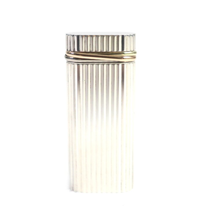 美品○Cartier カルティエ トリニティ ヘアライン 新型 ローラー式  