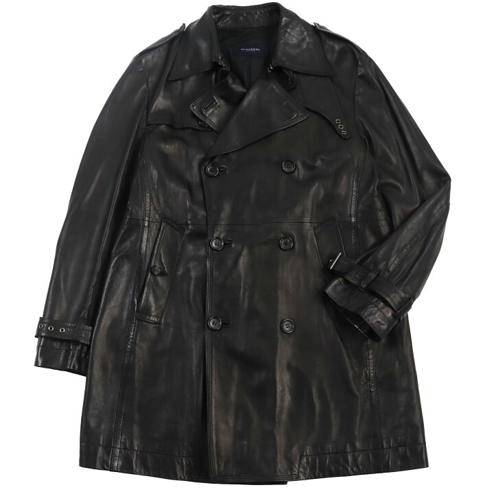 楽天市場】良品○BURBERRY LONDON バーバリーロンドン ラムレザー  