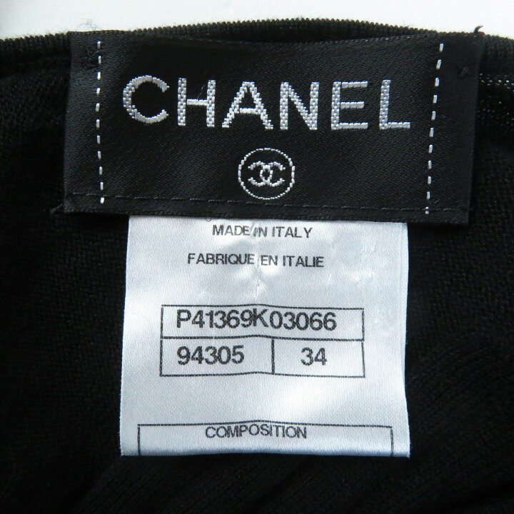 楽天市場】極美品◎CHANEL シャネル P41369 コットン100％ ココマーク  