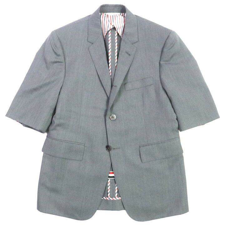 楽天市場】極美品▽THOM BROWNE トムブラウン MSC007H ウール ショート 