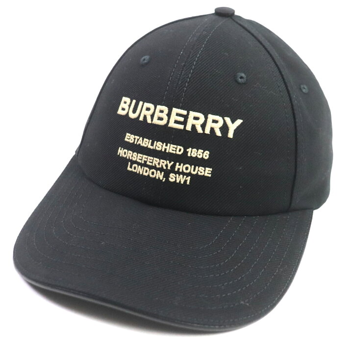 楽天市場】美品▽BURBERRY バーバリー 8057625 ロゴ刺繍入り レザー 