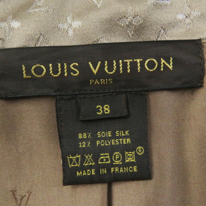 楽天市場】良品◎LOUIS VUITTON ルイヴィトン シルク モノグラム 