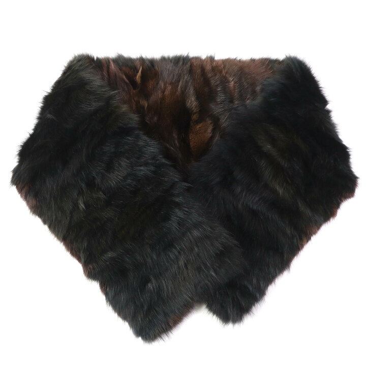 楽天市場】極美品△FENDI フェンディ FOX フォックスファー マフラー  