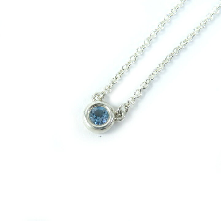 極美品◎TIFFANY&Co. ティファニー バイザヤード ネックレス AG925 