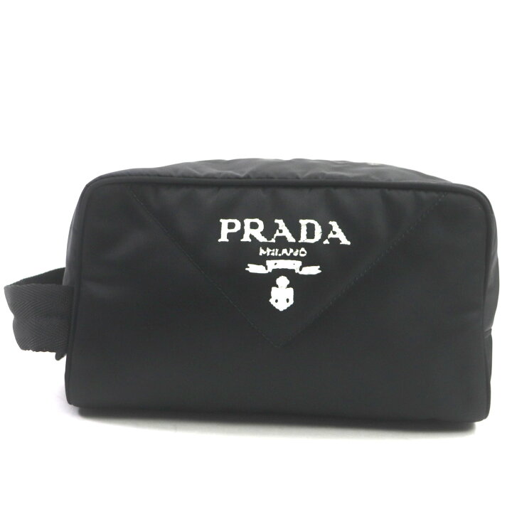 楽天市場】美品▽PRADA プラダ 2NA050 ナイロン ロゴプリント  