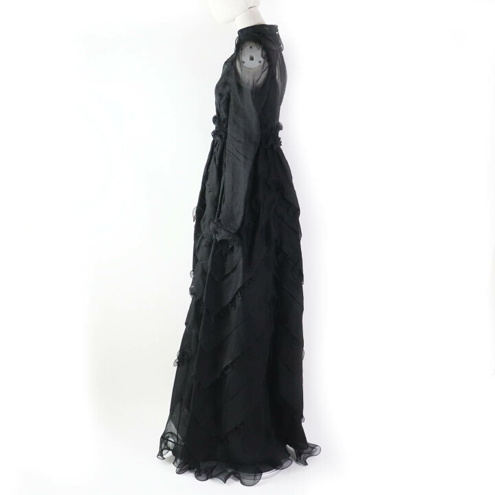 楽天市場】美品◎VALENTINO ヴァレンティノ シルク100％ シースルー  