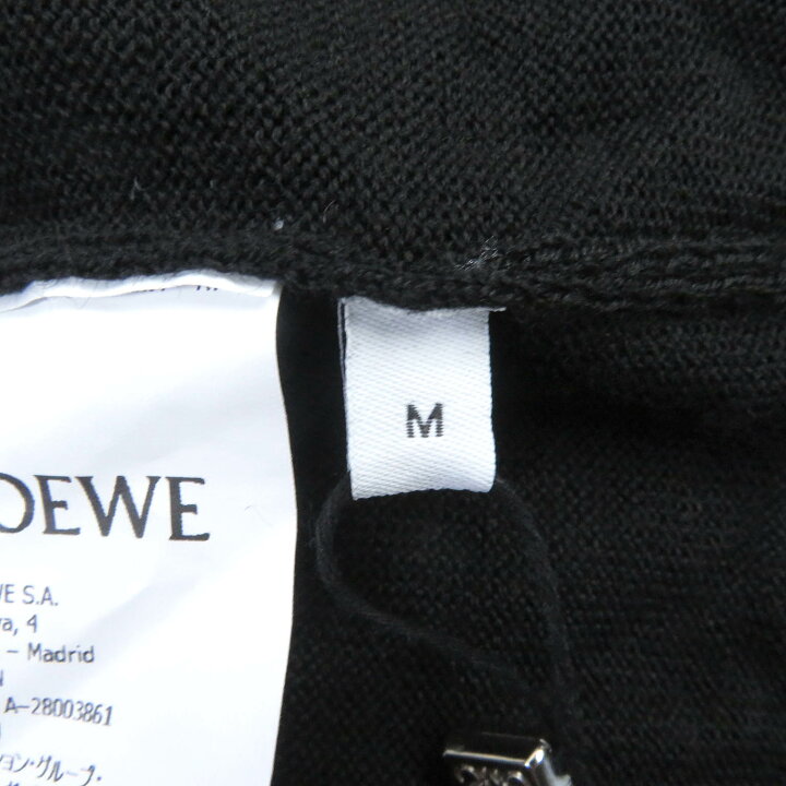 楽天市場】未使用品□LOEWE ロエベ Q825Y16K014 ウール100% アナグラム 