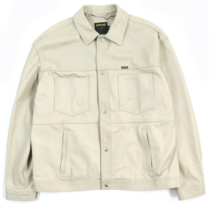 楽天市場】極美品△Supreme Schott シュプリーム ショット 22SS 