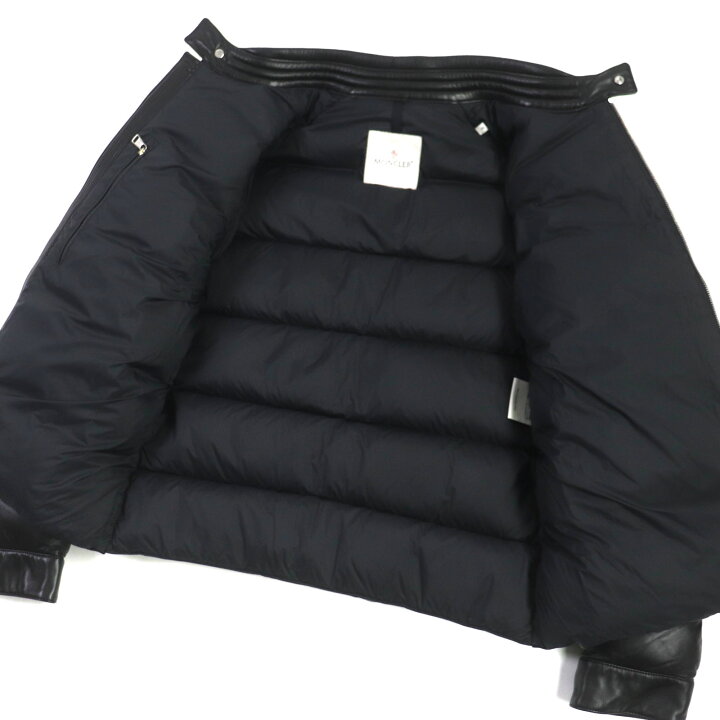 楽天市場】極美品▽MONCLER モンクレール GARREL ラムレザー ダウン 