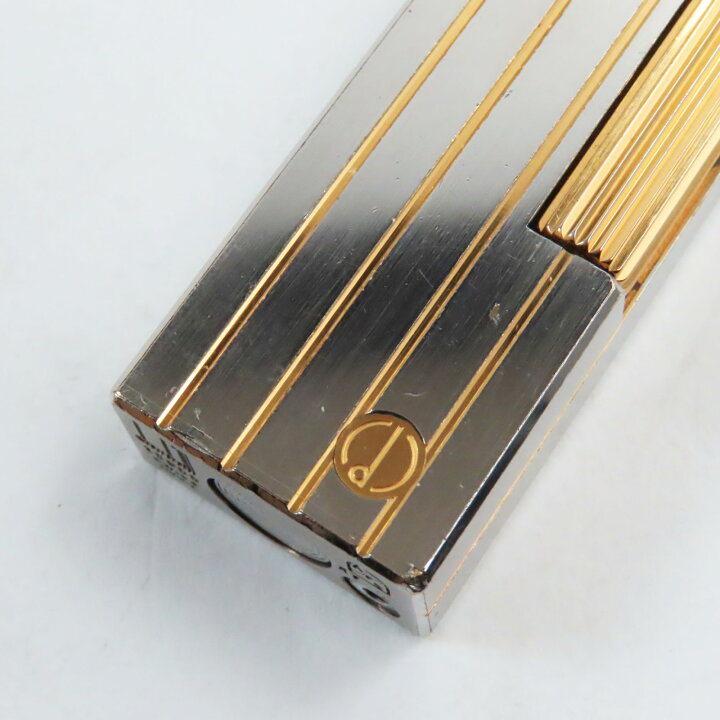 楽天市場】良品○Dunhill ダンヒル ストライプ柄 ロゴ刻印入り 