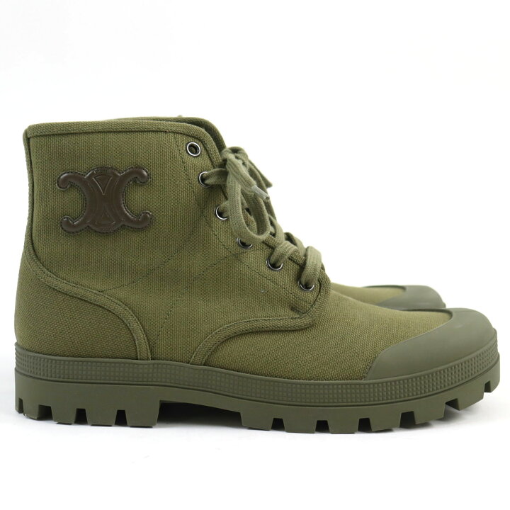 楽天市場】極美品○CELINE セリーヌ 344292198C.31GR LACE-UP BOOT 20 