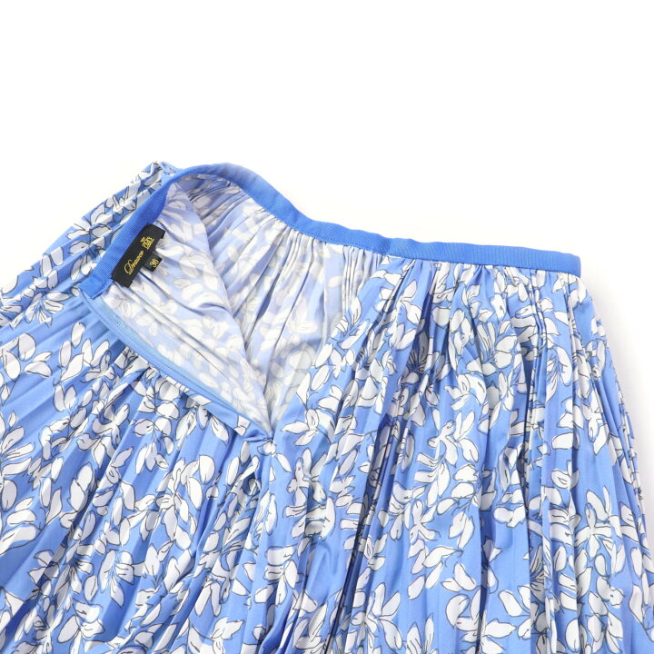 楽天市場】美品☆Drawer ドゥロワー 6524-299-1329 花柄 プリーツ 