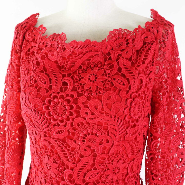 楽天市場】美品◎VALENTINO ヴァレンティノ 総レース 長袖 超ロング  