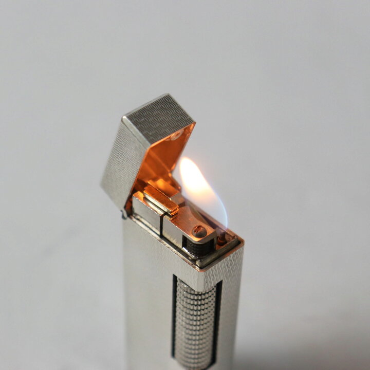 楽天市場】美品○Dunhill ダンヒル スクエア 総柄 ローラー式 喫煙  