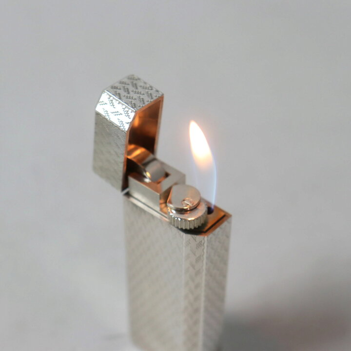 楽天市場】極美品○Cartier カルティエ 五角形 総柄 ローラー式 喫煙 