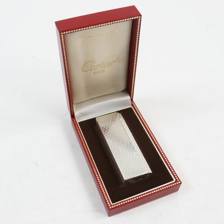 楽天市場】極美品○Cartier カルティエ 五角形 総柄 ローラー式 喫煙 