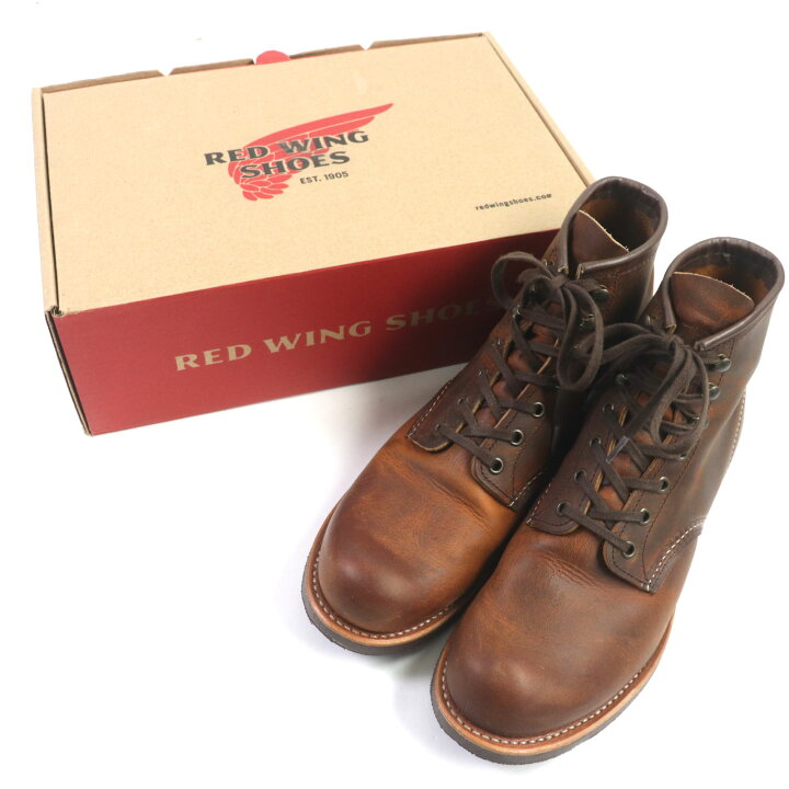 楽天市場】美品▽RED WING レッドウィング 3343 BLACKSMITH ブラック 
