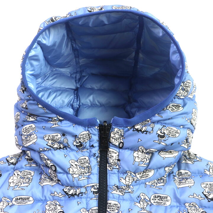 楽天市場】美品▽MONCLER モンクレール OISE 総柄 フード・ロゴ  