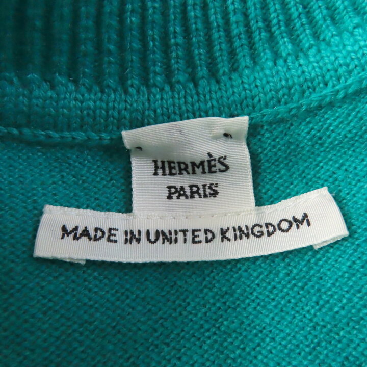 楽天市場】極美品☆HERMES エルメス 2024年製 カシミヤ100％ ショート 