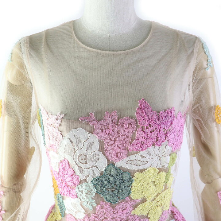 楽天市場】美品△VALENTINO ヴァレンティノ フラワーレースデザイン  
