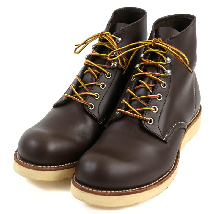 楽天市場】美品○RED WING レッドウィング 8132 レザー プレーントゥ  