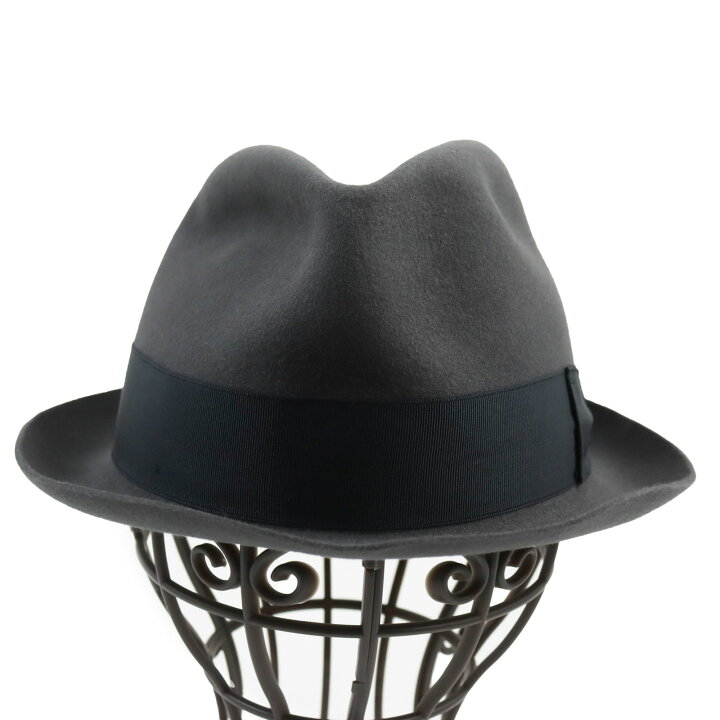楽天市場】極美品○Borsalino ボルサリーノ RAINPROOF LINE リボン付き 
