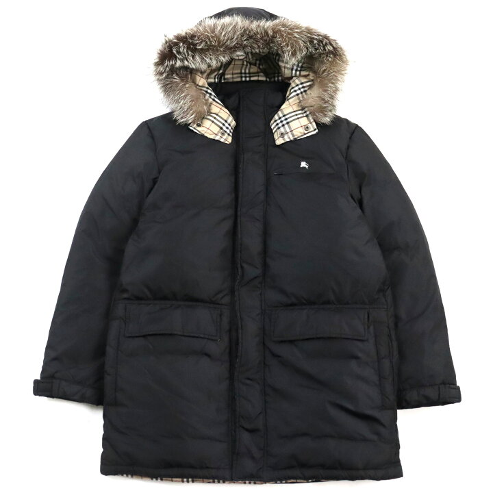 楽天市場】美品○BURBERRY BLACK LABEL バーバリーブラックレーベル 