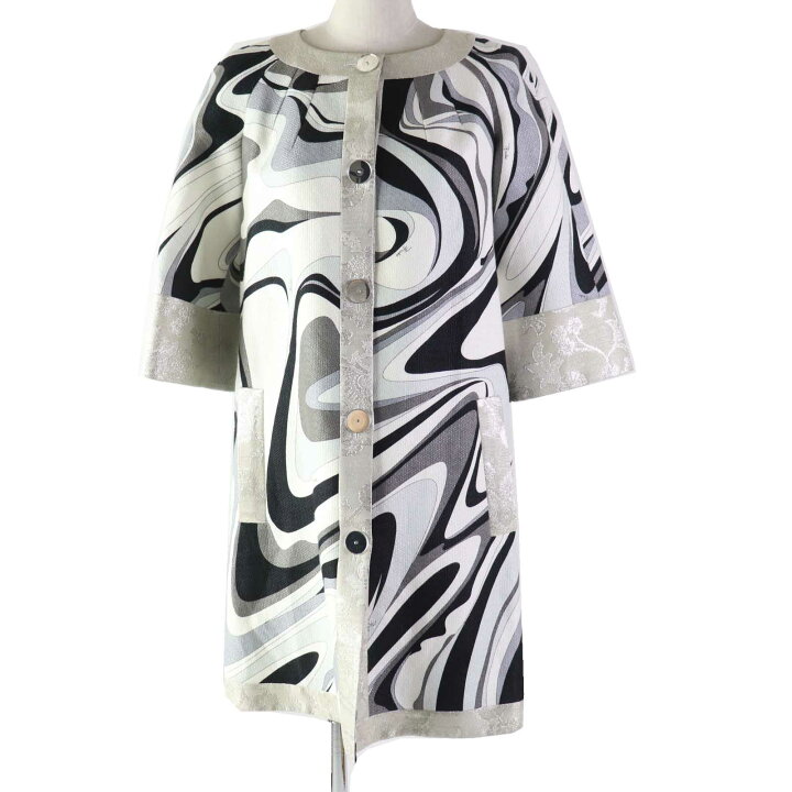 楽天市場】極美品◎Emilio Pucci エミリオ・プッチ リネン コットン混  