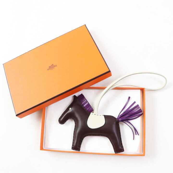 楽天市場】美品◎HERMES エルメス ロデオチャーム MM バッグチャーム 