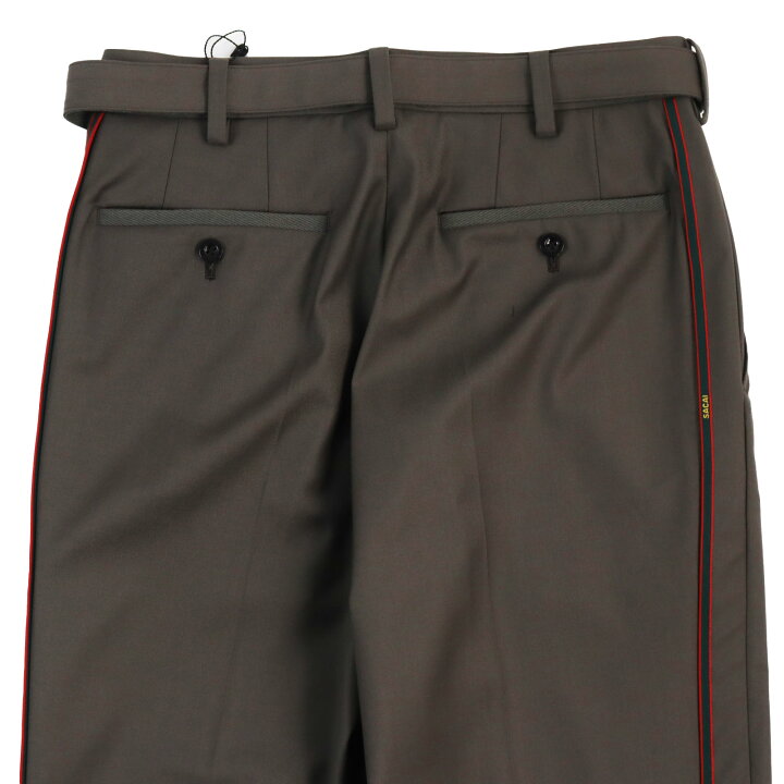 楽天市場】未使用品○Sacai サカイ 23-03034M Suiting Pants ス―チング 