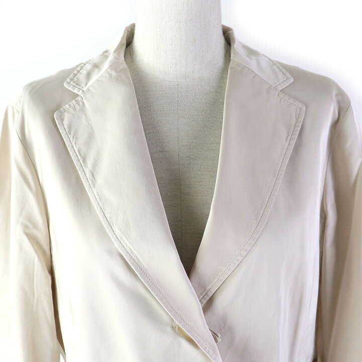 楽天市場】美品△JIL SANDER ジルサンダー シルク混 バックベルト付き 